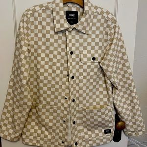 This is a Drill Chore Coat from VANS, it has never been worn. It is a size SMALL